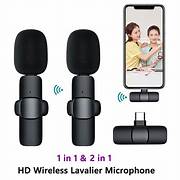 Microfone Lavalier sem fio portátil para gravação de vídeo e áudio, compatível com iPhone, Android, transmissão ao vivo e jogos.