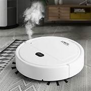 Robô 3 em 1 Lazybones Intelligent: aspirador, esfregador e mini limpador automático para uso doméstico.